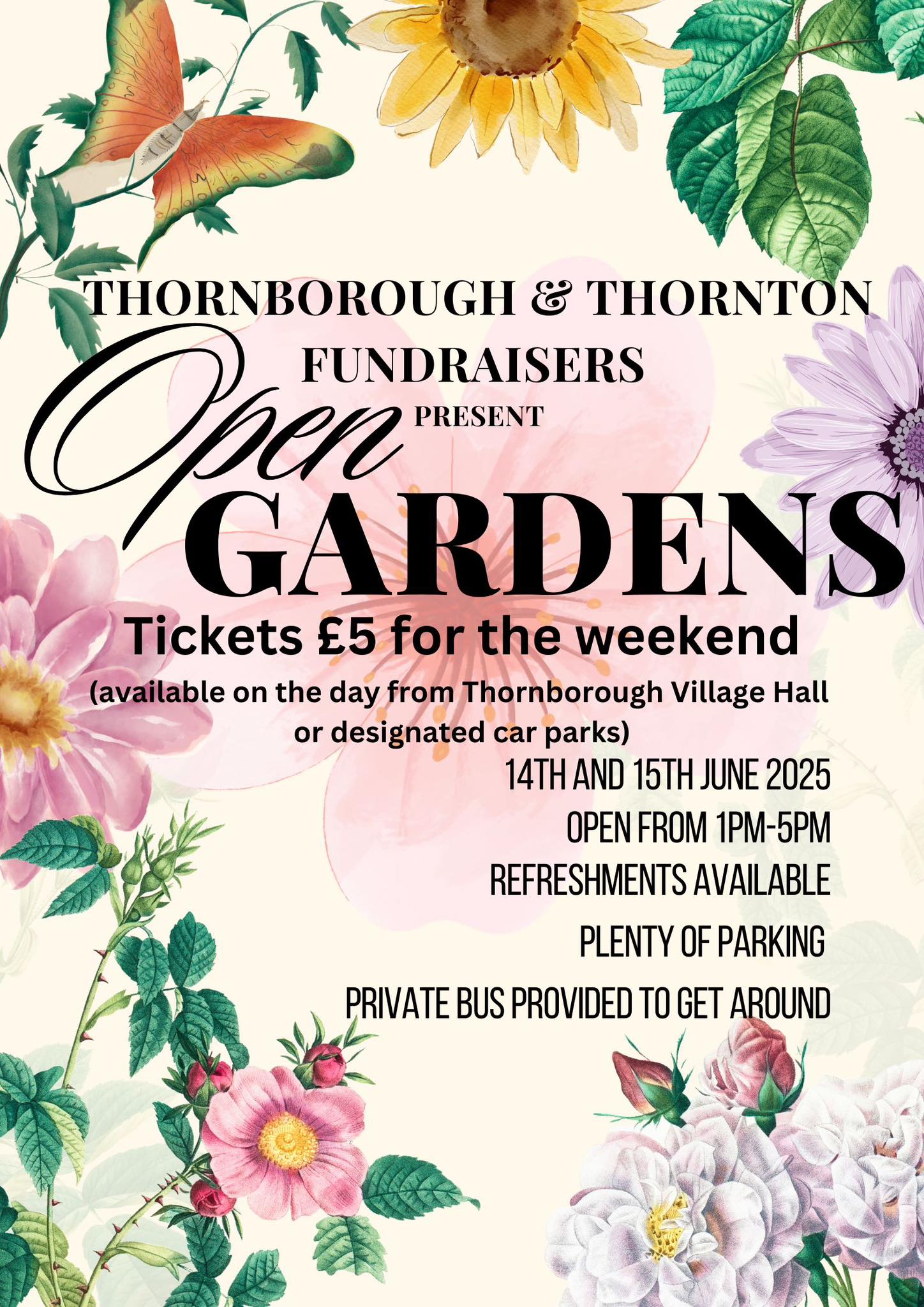 thornborough open gardens 2025